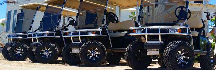 ATM Golf Carts Aluminum Bumpers